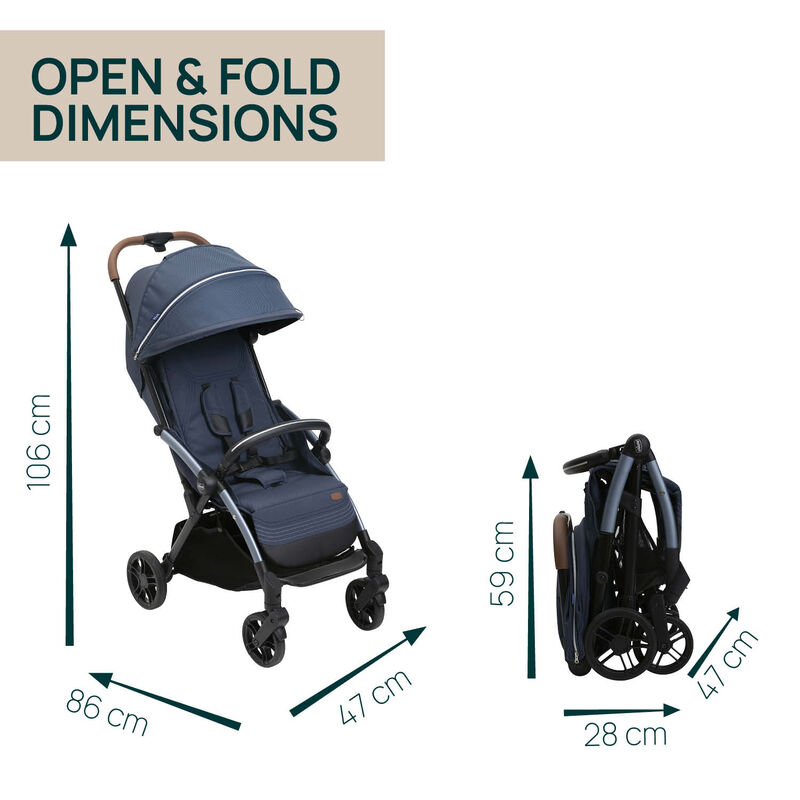 Goody XPlus Radiant Blue Stroller image number 5